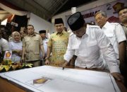 Prabowo Resmikan Kantor DPD Gerindra di Banten