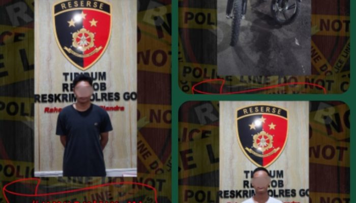 Unit Resmob Polres Gowa Tangkap Dua Remaja Pelaku Curanmor di Makassar