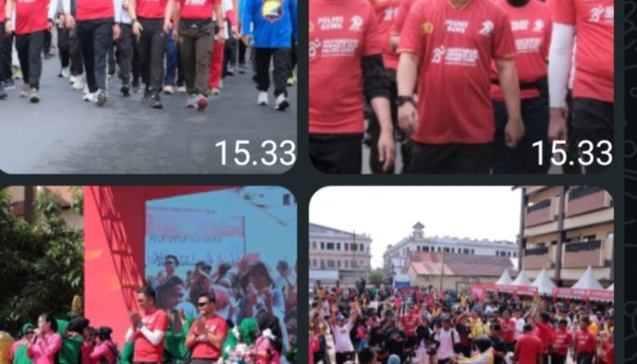 Polres Gowa Gelar Bhayangkara Fun Walk Semarakkan HUT Bhayangkara ke-79, Hadirkan Pelayanan dan Kegiatan Sosial untuk Masyarakat