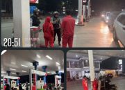 Patroli Perintis Presisi Samapta Polres Gowa Sasar Sejumlah SPBU di Kecamatan Somba Opu