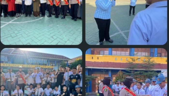 Polwan Sahabat Masyarakat Polres Gowa Gelar Penyuluhan Hukum di SMA Negeri 1 Gowa