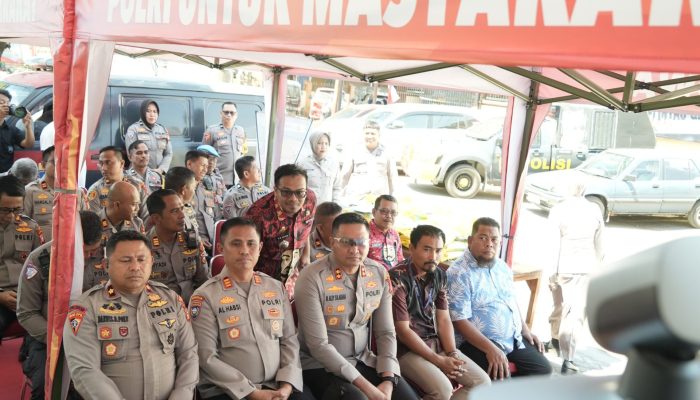 Polres Gowa Gelar Launching Gerakan Pangan Murah Secara Nasional