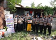 Peduli Sesama, Polres Gowa Gelar Baksos HUT Polwan ke-77 di Somba Opu