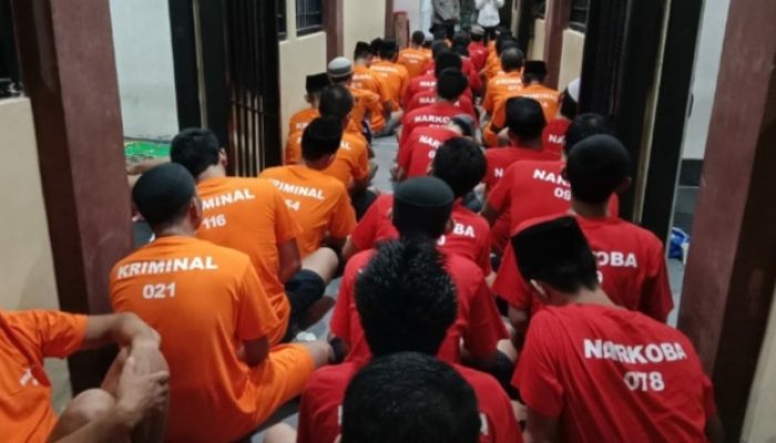 Sentuh Hati Tahanan, Polres Gowa Gelar Pembinaan Rohani dan Mental