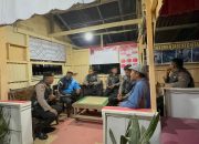 Ciptakan Harkamtibmas, Sat Samapta Polres Gowa Sambangi Pos Satkamling