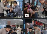 Jumat Berkah, Kapolres Gowa Humanis Menyapa dan Membagikan Minuman di Ruang Pelayanan SKCK