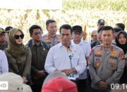 Kapolres Gowa Dampingi Kapolda Sulsel Ikuti Panen Raya Jagung Serentak Kuartal III Secara Virtual