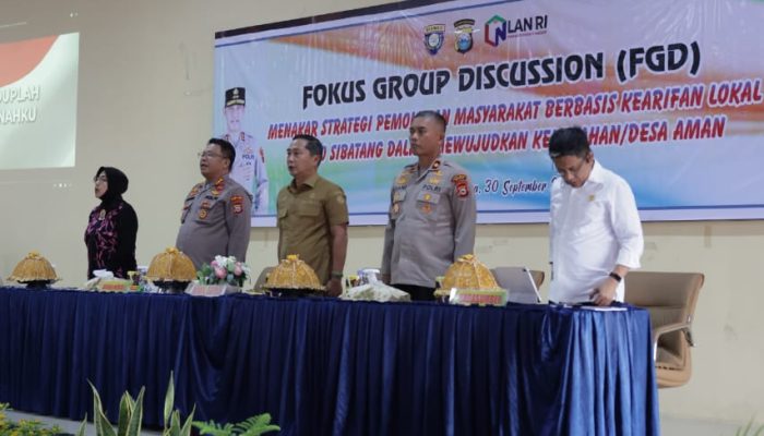 Dirbinmas Polda Sulsel Inisiasi “Abbulo Sibatang” Jadi Pemecahan Masalah Sosial