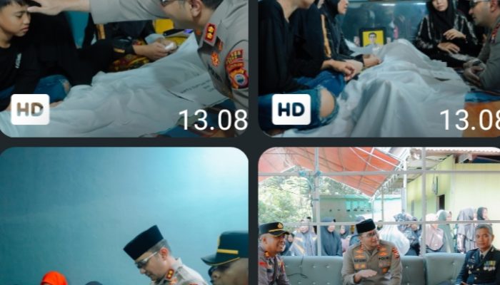 Kapolres Gowa Hadir di Tengah Duka, Doakan AIPTU Sufyan Kembali dengan Tenang ke Pangkuan Ilahi