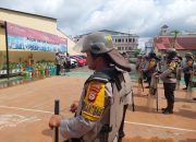 Polres Gowa Rutin Latihan Dalmas, Wujudkan Personel yang Siap dan Humanis