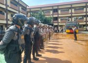 Polres Gowa Asah Kemampuan Personel Lewat Latihan Pengendalian Massa