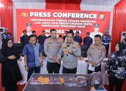 Press Conference Polres Gowa: Pelaku Kejahatan Anak Ditangkap Setelah Berulang Kali Beraksi