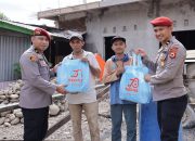 Hari Jadi Reserse ke-78, Satreskrim Polres Gowa Salurkan Sembako kepada Anak Panti dan Warga Kurang Mampu