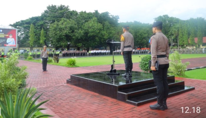 Wakapolda Sulsel Pimpin Apel Gelar Pasukan Operasi Keselamatan Pallawa 